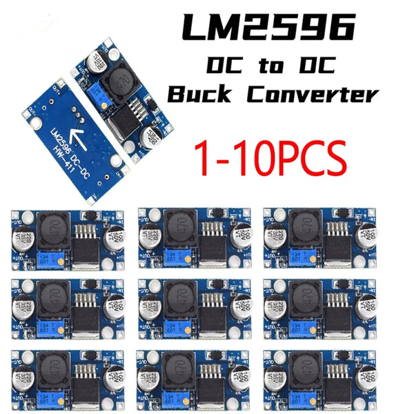 LM2596 DC-DC Buck Converter Modul – 3V-40V zu 1.5V-35V