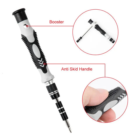 115-tlg. Magnetisches Präzisions-Schraubendreher-Bit-Set – Universal Werkzeug