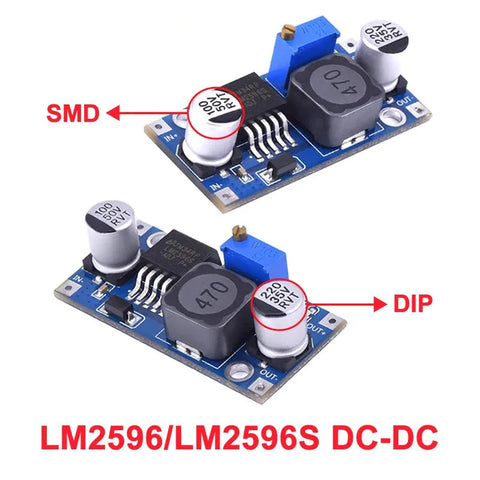 LM2596 DC-DC Buck Converter Modul – 3V-40V zu 1.5V-35V