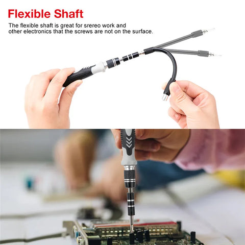 115-tlg. Magnetisches Präzisions-Schraubendreher-Bit-Set – Universal Werkzeug