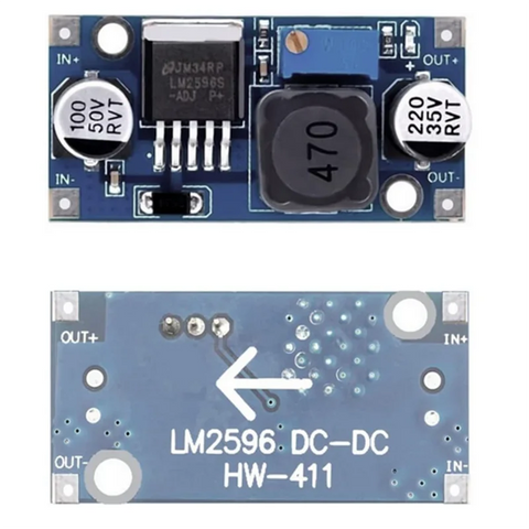 LM2596 DC-DC Buck Converter Modul – 3V-40V zu 1.5V-35V