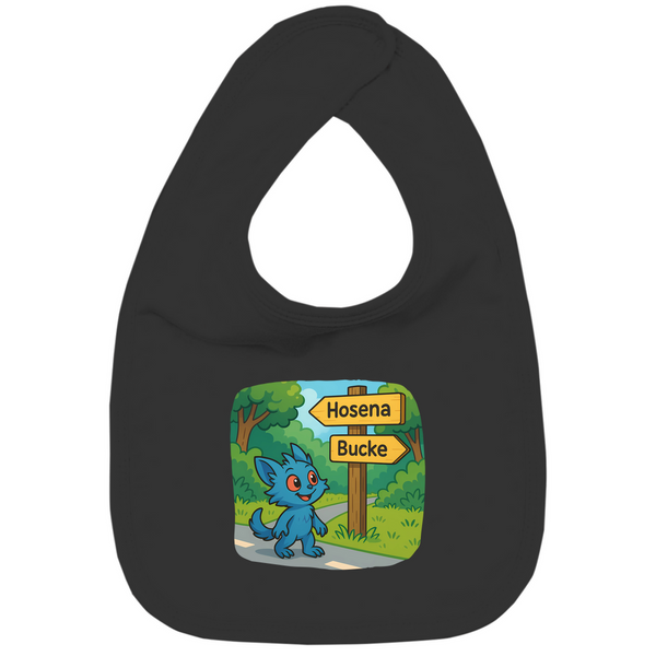 Kinder Bio Lätzchen Mieps auf dem Radweg