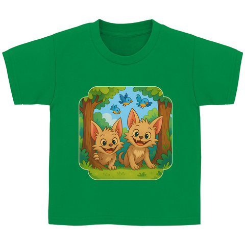 Kinder Basic T-Shirt Kiddie Waldmiepse