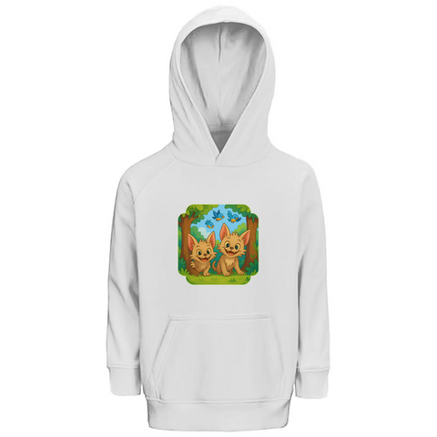 Kinder Premium Bio Hoodie Kiddie Waldmiepse