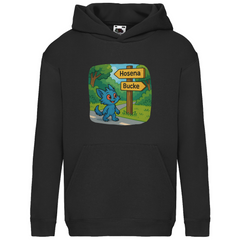 Kids Basic Hoodie Mieps auf dem Radweg