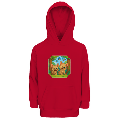 Kinder Premium Bio Hoodie Kiddie Waldmiepse
