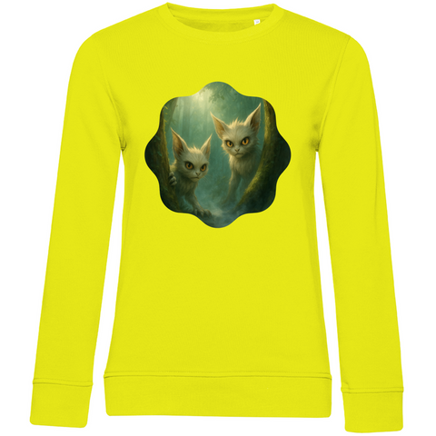 Damen Premium Bio Sweatshirt Albino-Miepse