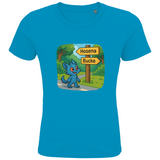 Kids Premium Bio T-Shirt Mieps auf dem Radweg