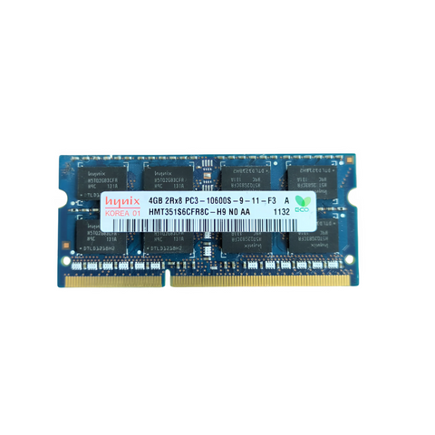 Hynix 4GB DDR3 SO-DIMM – PC3-10600S – HMT351S6CFR8C-H9