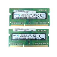 Samsung 2x 4GB DDR3L SO-DIMM – PC3L-12800S – M471B5173QH0-YK0