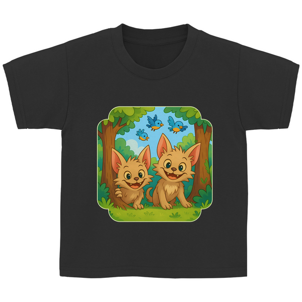 Kinder Basic T-Shirt Kiddie Waldmiepse