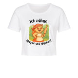 Ladies Cropped Tee "Miepszähmerin"