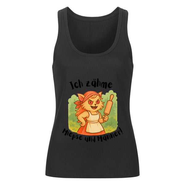 Premium Organic Tanktop Women "Miepszähmerin