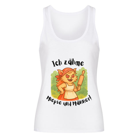 Premium Organic Tanktop Women "Miepszähmerin