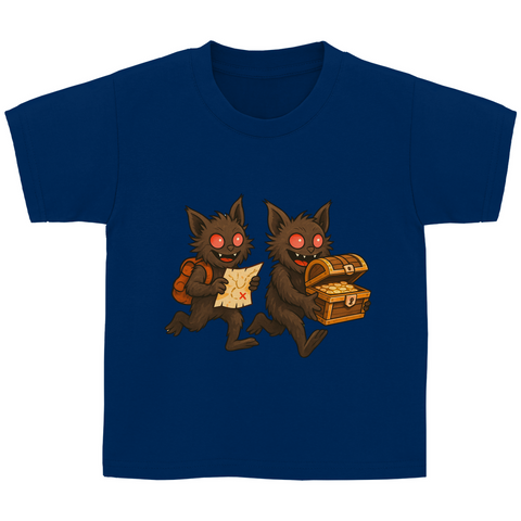 Kinder Basic T-Shirt Mieps-Schatzsucher