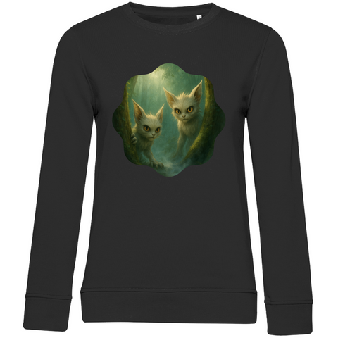 Damen Premium Bio Sweatshirt Albino-Miepse