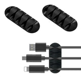 Cable Cord Wire Organizer – Silikon Kabelhalter für USB & Co.