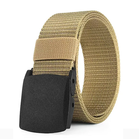 Militärischer Nylon-Gürtel mit Automatikschließe – Outdoor & Jagd – Multifunktional & Robust