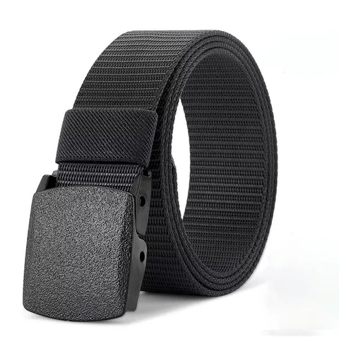 Militärischer Nylon-Gürtel mit Automatikschließe – Outdoor & Jagd – Multifunktional & Robust