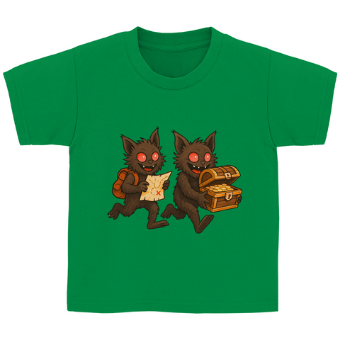 Kinder Basic T-Shirt Mieps-Schatzsucher
