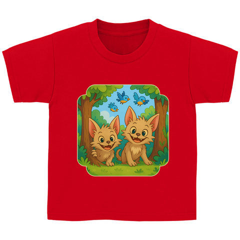 Kinder Basic T-Shirt Kiddie Waldmiepse