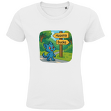 Kids Premium Bio T-Shirt Mieps auf dem Radweg