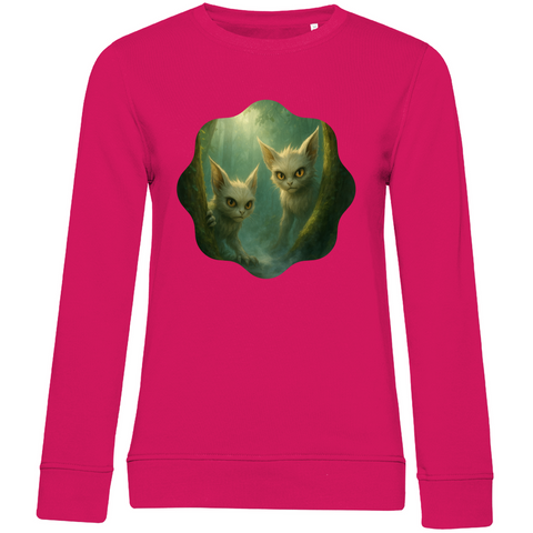 Damen Premium Bio Sweatshirt Albino-Miepse