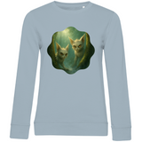 Damen Premium Bio Sweatshirt Albino-Miepse