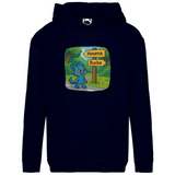 Kids Basic Hoodie Mieps auf dem Radweg