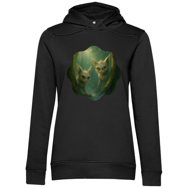 Damen Premium Bio Hoodie Albino-Miepse