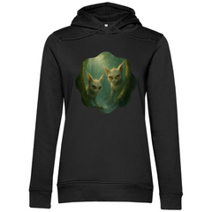 Damen Premium Bio Hoodie Albino-Miepse