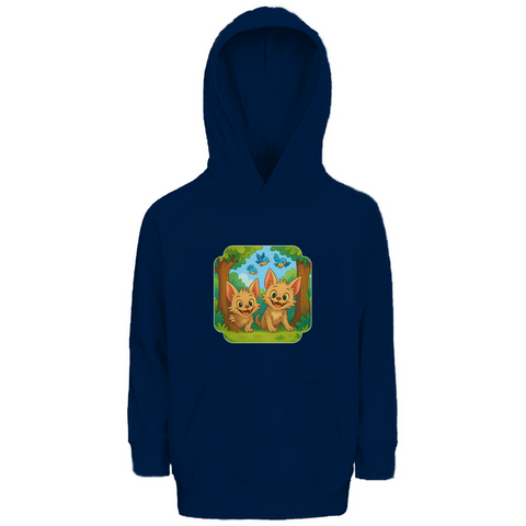 Kinder Premium Bio Hoodie Kiddie Waldmiepse