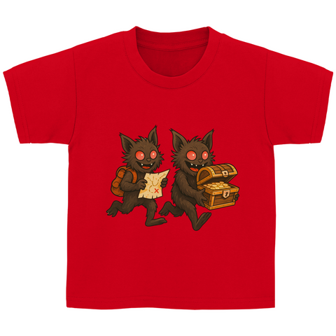 Kinder Basic T-Shirt Mieps-Schatzsucher