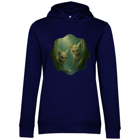 Damen Premium Bio Hoodie Albino-Miepse