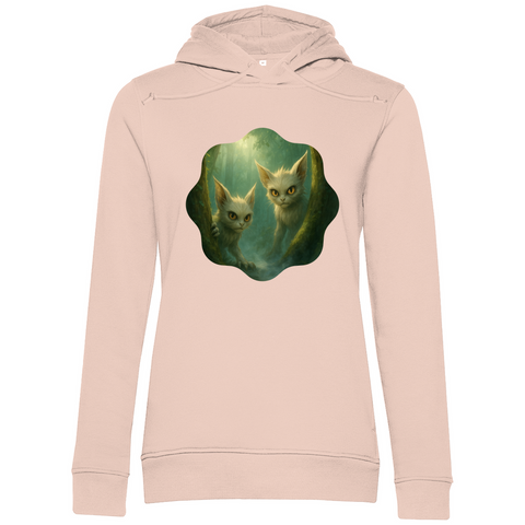 Damen Premium Bio Hoodie Albino-Miepse